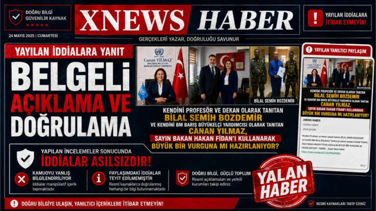 Yalan haber ve yanıltıcı iddialara karşı kamuoyu doğrulama manşet görseli