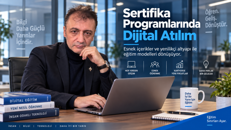 Prof. Dr. Bilal Semih Bozdemir sertifika programlarında dijital atılım