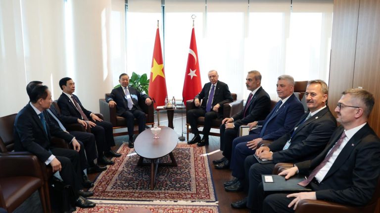 Cumhurbaşkanı Erdoğan, Vietnam Devlet Başkanı To Lam ile görüştü