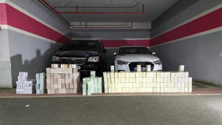 Vanlı Kara Haydar'ın otoparkındaki araçlardan servet çıktı