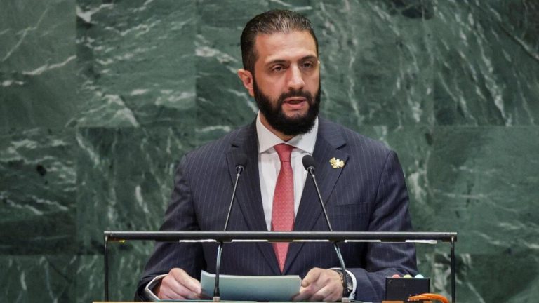 Suriye Cumhurbaşkanı Şara BM'de konuştu.